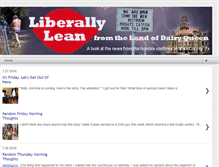 Tablet Screenshot of liberallylean.com